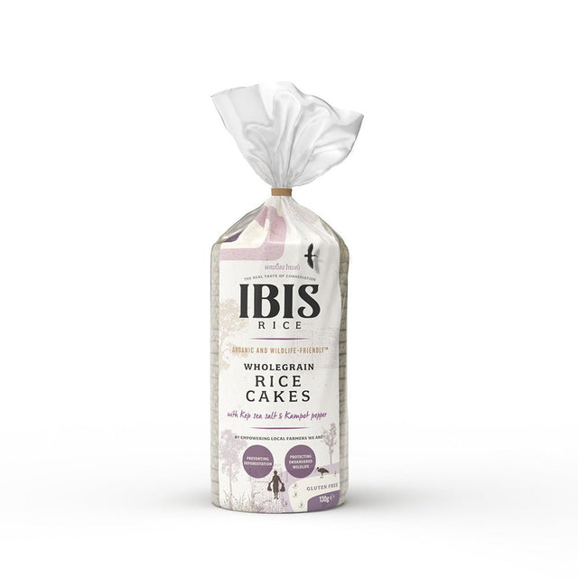 Organic Rice Cakes Salt & Pepper 130g - Greenlands Health Store