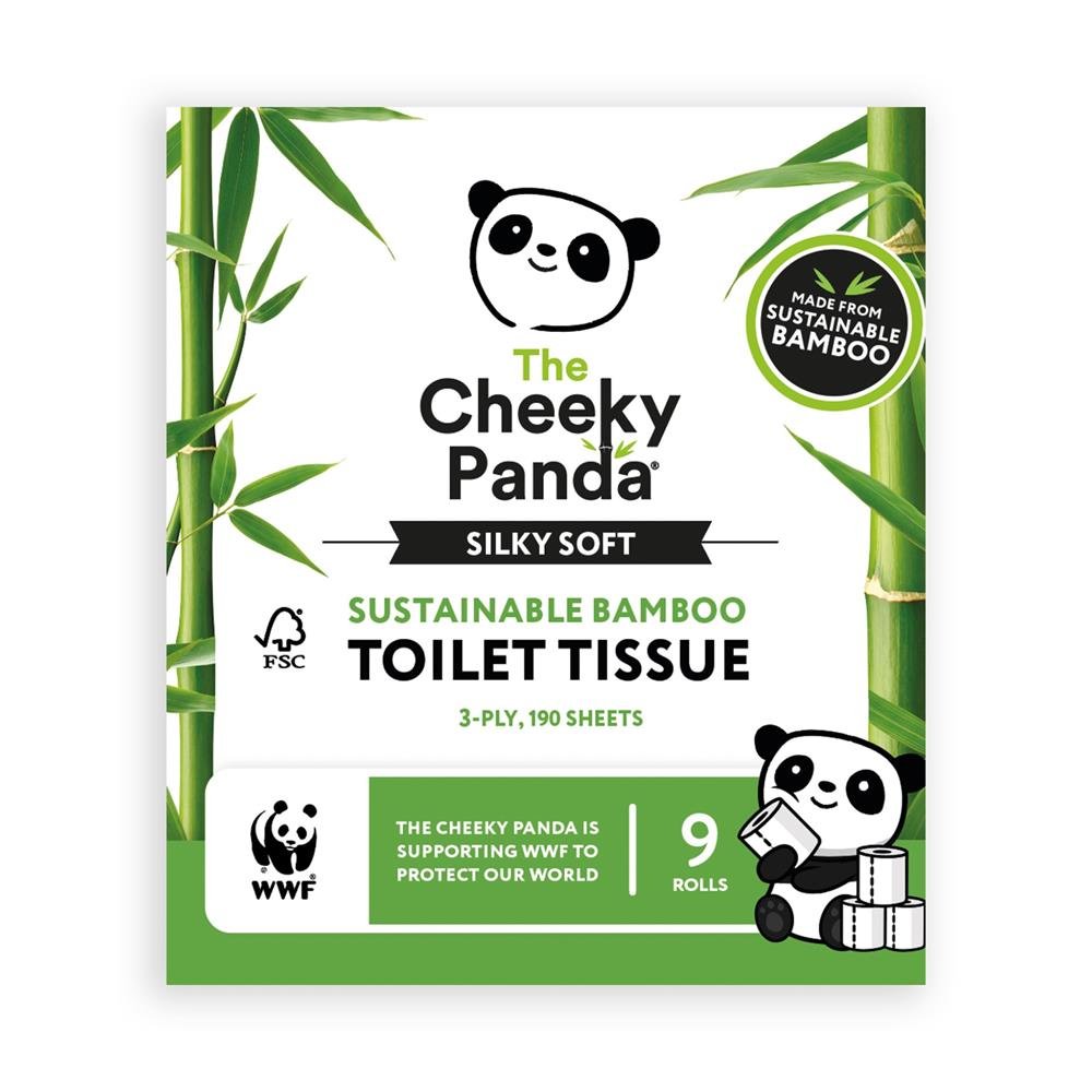 Silky Soft WWF Bamboo Toilet Tissue 9 roll / 190 sheets - Greenlands Health Store