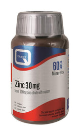 ZINC CITRATE 30mg 60 tabs - Greenlands Health Store