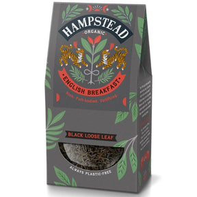 Organic English Breakfast Loose Tea 100g - Greenlands Health Store