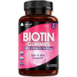 Biotin Gummies 60 gummies - Greenlands Health Store