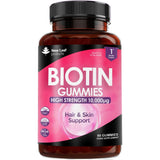 Biotin Gummies 60 gummies - Greenlands Health Store
