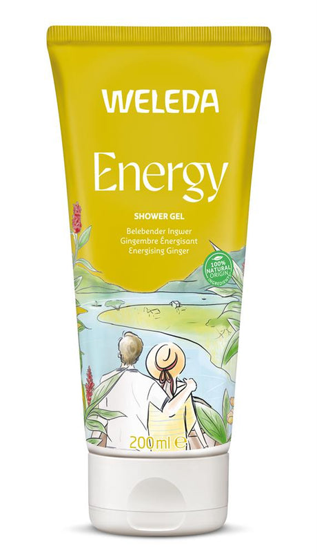 Energy Shower Gel Ginger - Greenlands Health Store