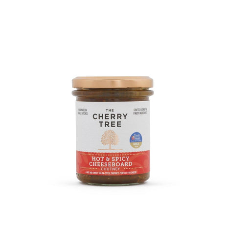 The Cherry Tree Hot & Spicy Cheeseboard Chutney 210g - Greenlands Health Store