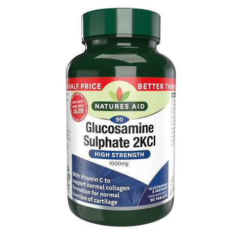 Glucosamine Sulphate - 1000mg (with Vitamin C) - 5 - Greenlands Health Store