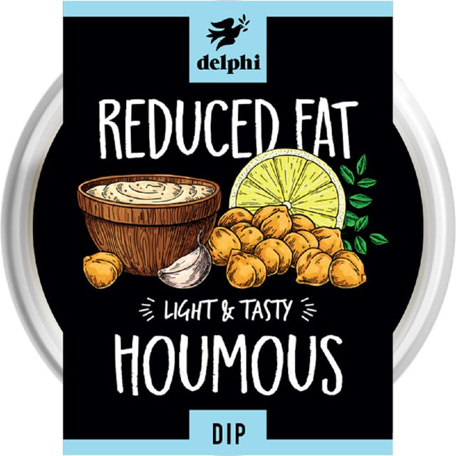 Reduced Fat Houmous Dip 170g - Greenlands Health Store