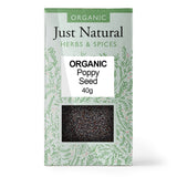Organic Poppy Seed (Box) 40g - Greenlands Health Store