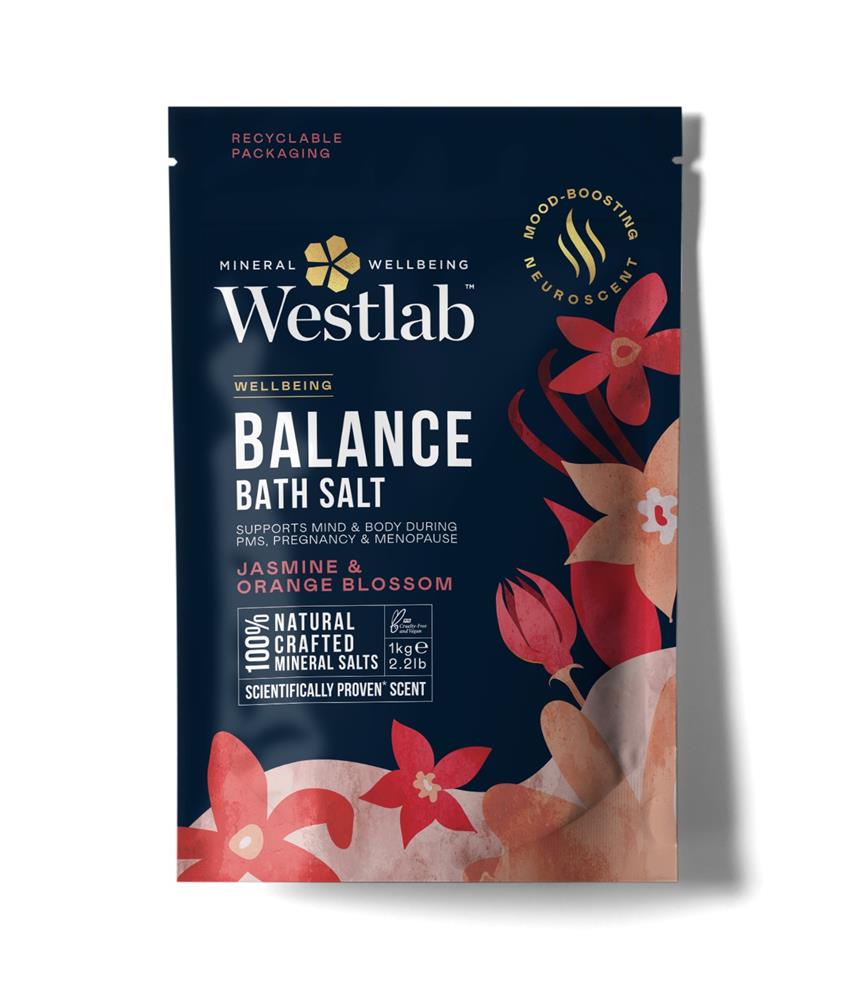 Westlab Wellbeing Balance Bath Salt 1KG - Greenlands Health Store