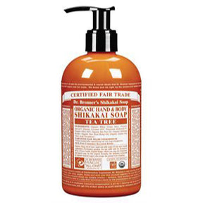 Org Shikakai Tea Tree Hand Soap 355ml - Greenlands Health Store
