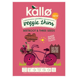 Kallo Beetroot Mixed Seeds Veggie Thins 100g - Greenlands Health Store
