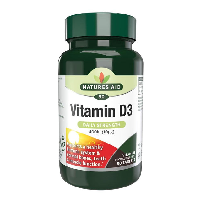 Vitamin D 400iu (10ug) 90 Tabs - Greenlands Health Store