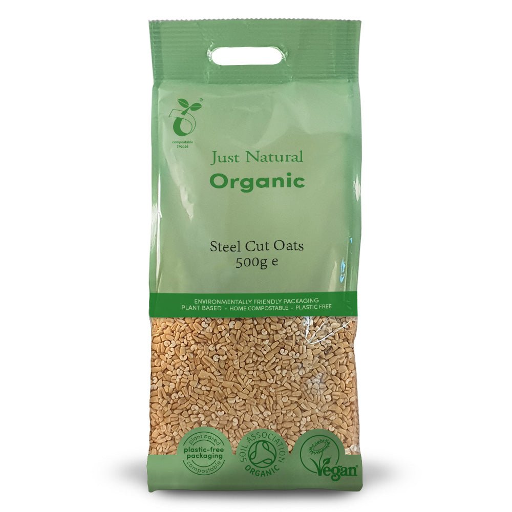 Organic Steel Cut Oats 500g - Greenlands Health Store
