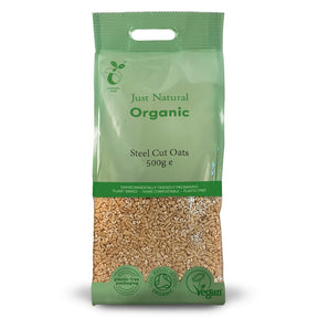 Organic Steel Cut Oats 500g - Greenlands Health Store