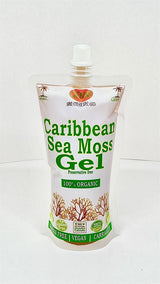 Sea Moss Gel in Eco Pouches (aka Irish Moss Gel Carrageen) 250ml - Greenlands Health Store