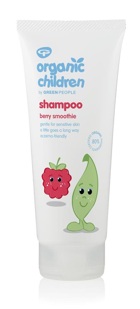 Organic Children Berry Smoothie Shampoo & Shower Wash 200ml - Greenlands Health Store