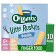 Organix Little Ruskits - Vanilla 10 x 6g - Greenlands Health Store