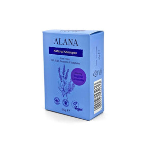 English Lavender Natural Shampoo Bar 95g (order in singles or 6 for trade outer) - Greenlands Health Store