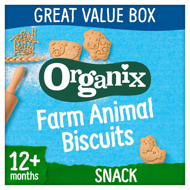 Farm Animal Organic Toddler Snack Biscuits 100g - Greenlands Health Store