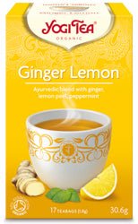 Yogi Tea Ginger Lemon Organic 17 Bag - Greenlands Health Store