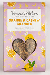 Orange & Cashew Granola 400g - Greenlands Health Store