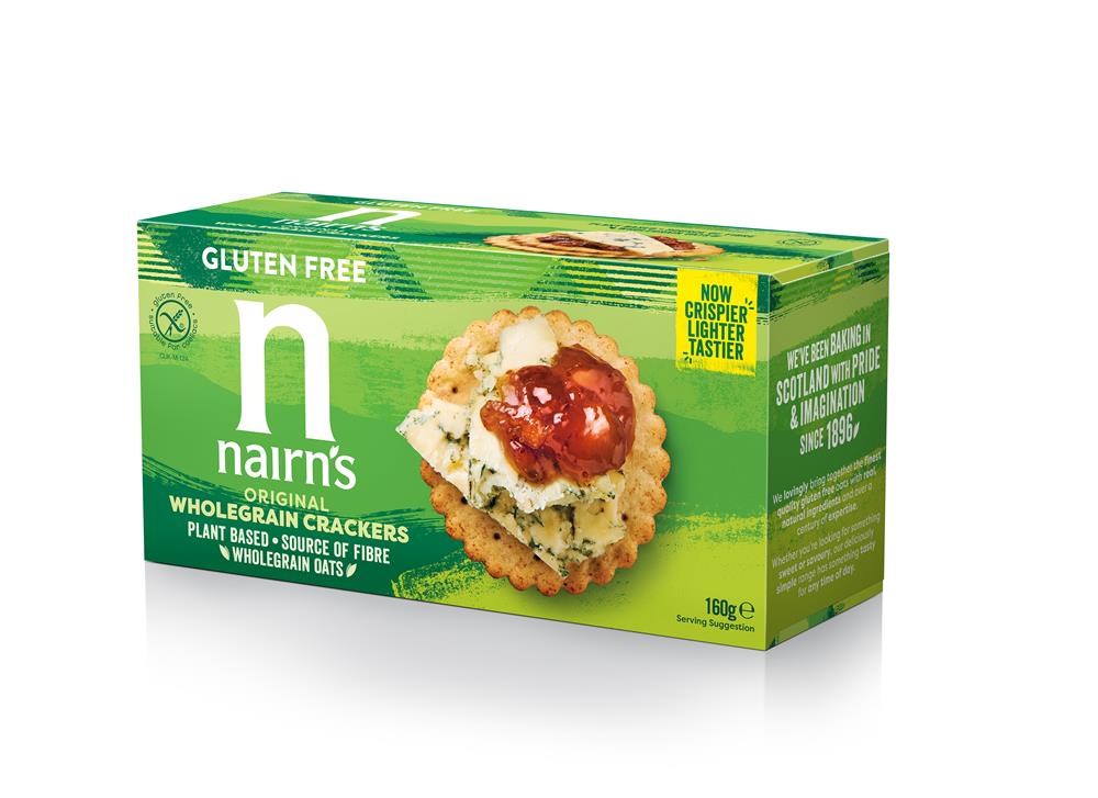 Nairn's Gluten Free Original Wholegrain Cracker 160g - Greenlands Health Store