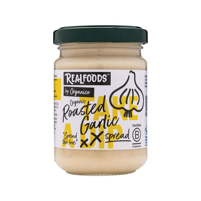 Organic Roasted Garlic Spread 140g - Greenlands Health Store