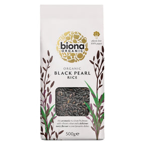 Organic Black Pearl Rice 500g - Greenlands Health Store