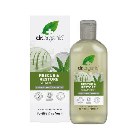 Hemp Rescue and Restore Shampoo 265ml - Greenlands Health Store