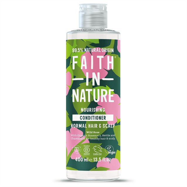Faith in Nature Wild Rose Conditioner 400ml - Greenlands Health Store