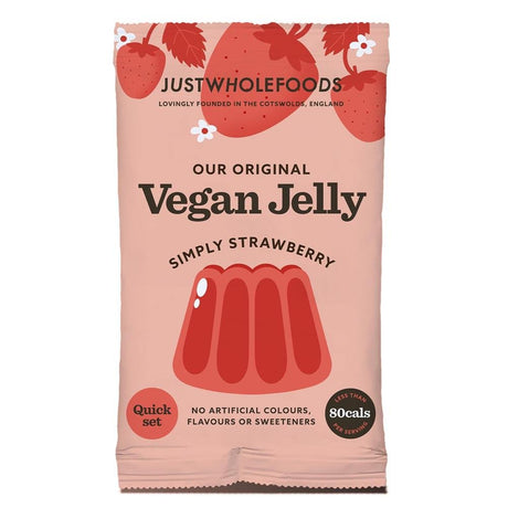Vegan Strawberry Jelly - 85g - Greenlands Health Store