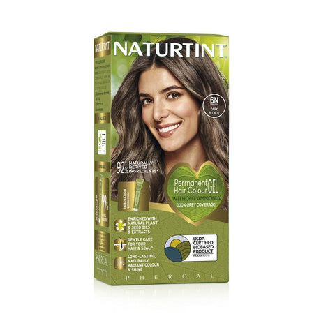 Permanent Hair Colourant Dark Blonde 6N 170ml - Greenlands Health Store