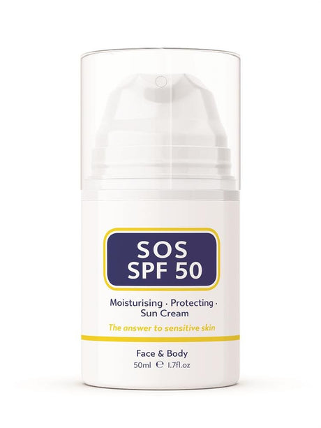 SOS SPF 50 Sun Cream 50ml - Greenlands Health Store