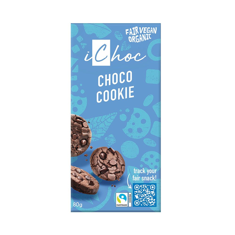Choco Cookie Chocolate Vegan Organic 80g - Greenlands Health Store