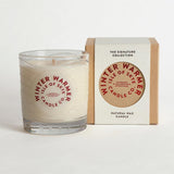 Winter Warmer Island Natural Wax Candle 9.1cm x 8.2cm x 8.2cm - Greenlands Health Store