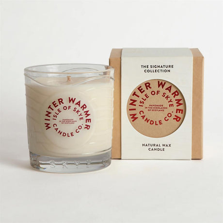 Winter Warmer Island Natural Wax Candle 9.1cm x 8.2cm x 8.2cm - Greenlands Health Store