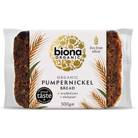 Organic Pumpernickel Bread 500g - Greenlands Health Store