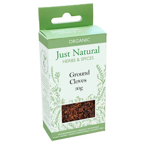 Organic Ground Cloves (Box) 30g - Greenlands Health Store
