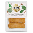 Biona Spinach Cashew Rolls Spelt Wrap Organic 200g - Greenlands Health Store