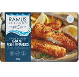 Ramus Seafood Frozen Crispy Breaded Fish Fingers 350g - Greenlands Health Store