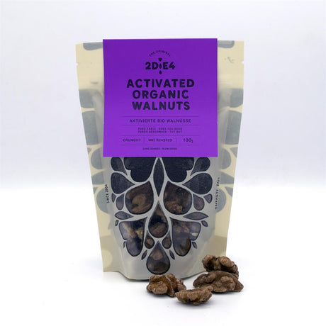 2DiE4 Activated Organic Walnuts 100g - Greenlands Health Store