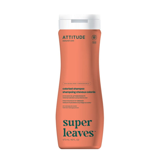 Super leaves Shampoo - Color Protection 473ml - Greenlands Health Store