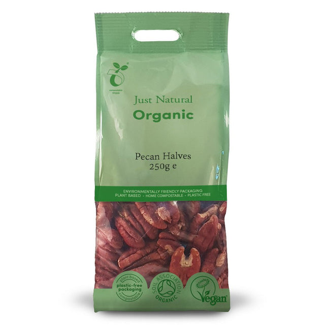 Organic Pecan Halves 250g - Greenlands Health Store
