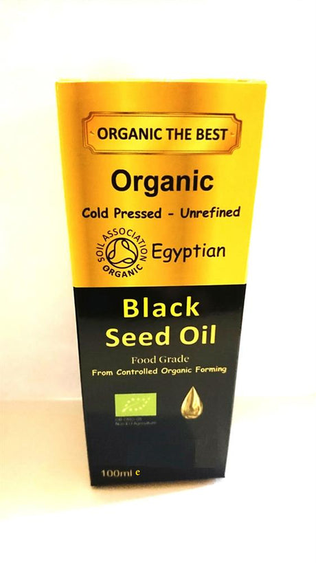 Organic Black Seed Oil (Black Cumin) 100ml - Greenlands Health Store