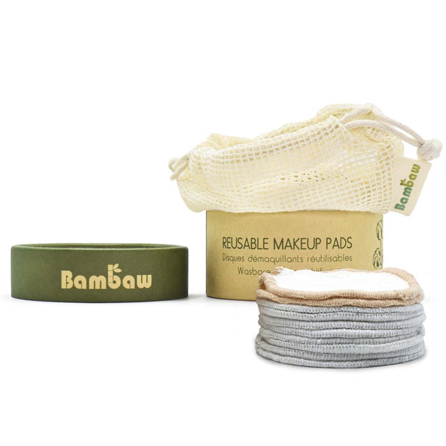 Bambaw | Reusable make-up pads | Tube - Greenlands Health Store