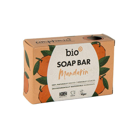 Bio - D Mandarin Boxed Bar Soap 90g - Greenlands Health Store