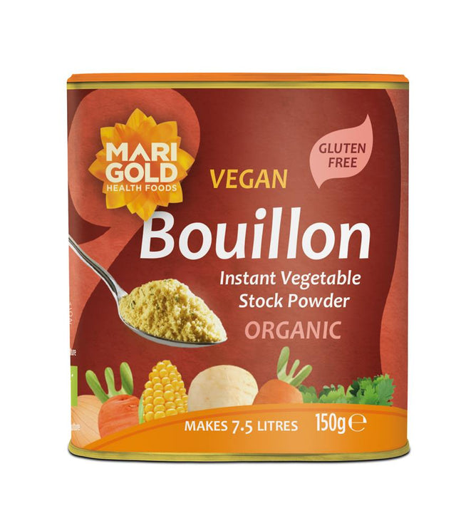 Marigold Organic Vegan Bouillon 150g Red - Greenlands Health Store