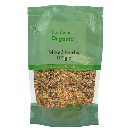 Organic Mixed Herbs 100g - Greenlands Health Store