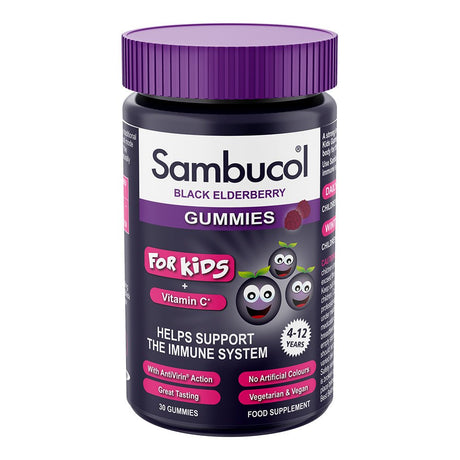 Sambucol Kids Black Elderberry Gummies - Greenlands Health Store