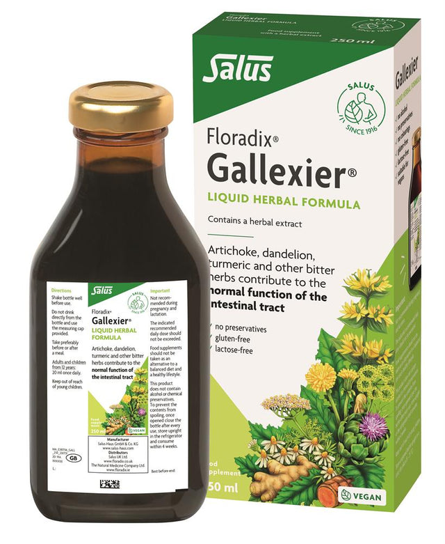 Gallexier artichoke food supplement 250ml - Greenlands Health Store
