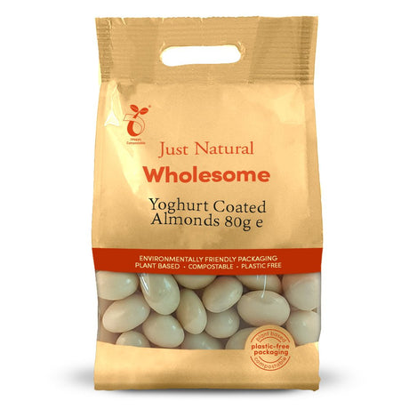 Yoghurt Coated Almonds 80g - Greenlands Health Store